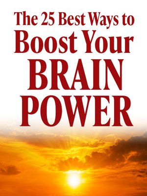 cover image of 25 Best Ways to Boost Your Brain Power